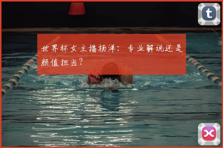 世界杯女主播杨洋:专业解说还是颜值担当?